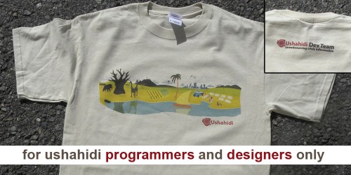 Ushahidi Dev Shirt