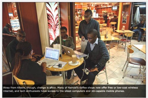 Picture of the Ushahidi meetup in Nairobi