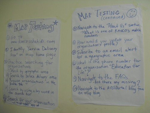 User Testing Guidelines