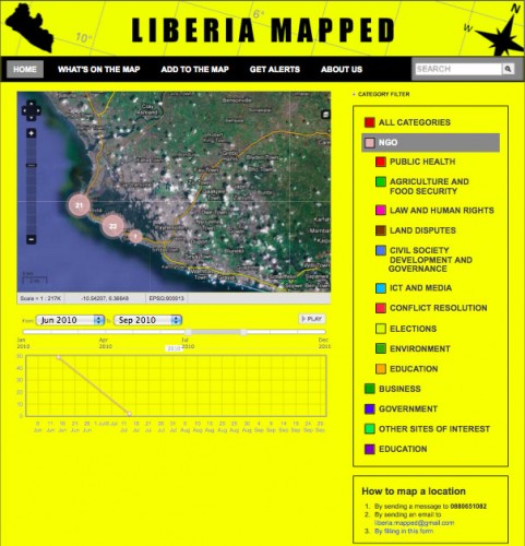 Liberia Mapped