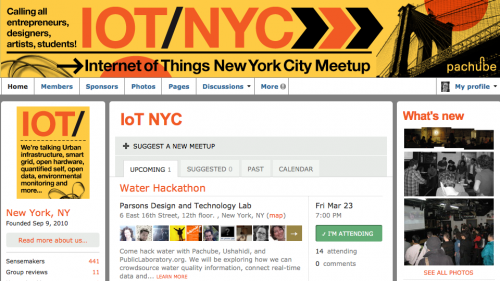 Internet Of Things meetup