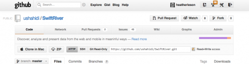 swiftriver on git