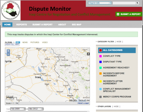 Iraq Dispute Monitor