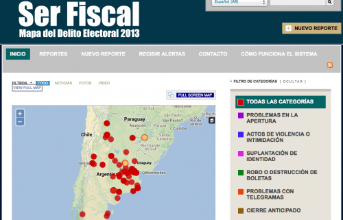 Ser Fiscal Mapa del Delito Electoral 2013