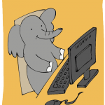 elephant-at-computer