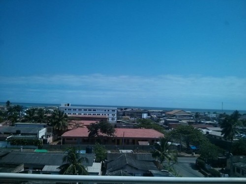 View from the iSpace in Accra