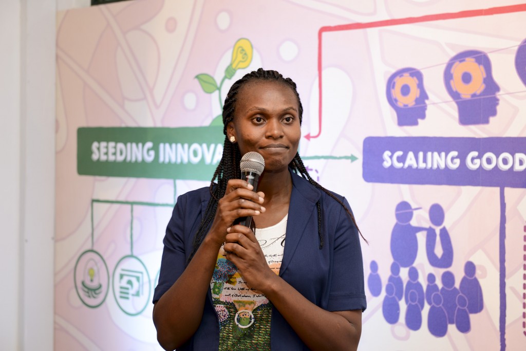 Monica Nthiga, Programme Officer, speaks Making All Voices Count's Research and Learning component.