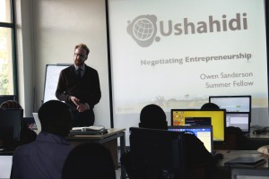 Owen Sanderson at Negotiation Seminar