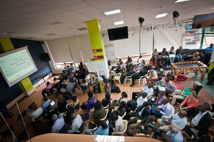 A past Ushahidi Meetup