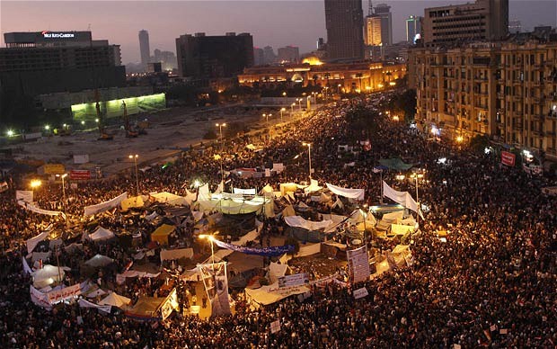 Tahrir Sqaure, Egypt during Arab Spring